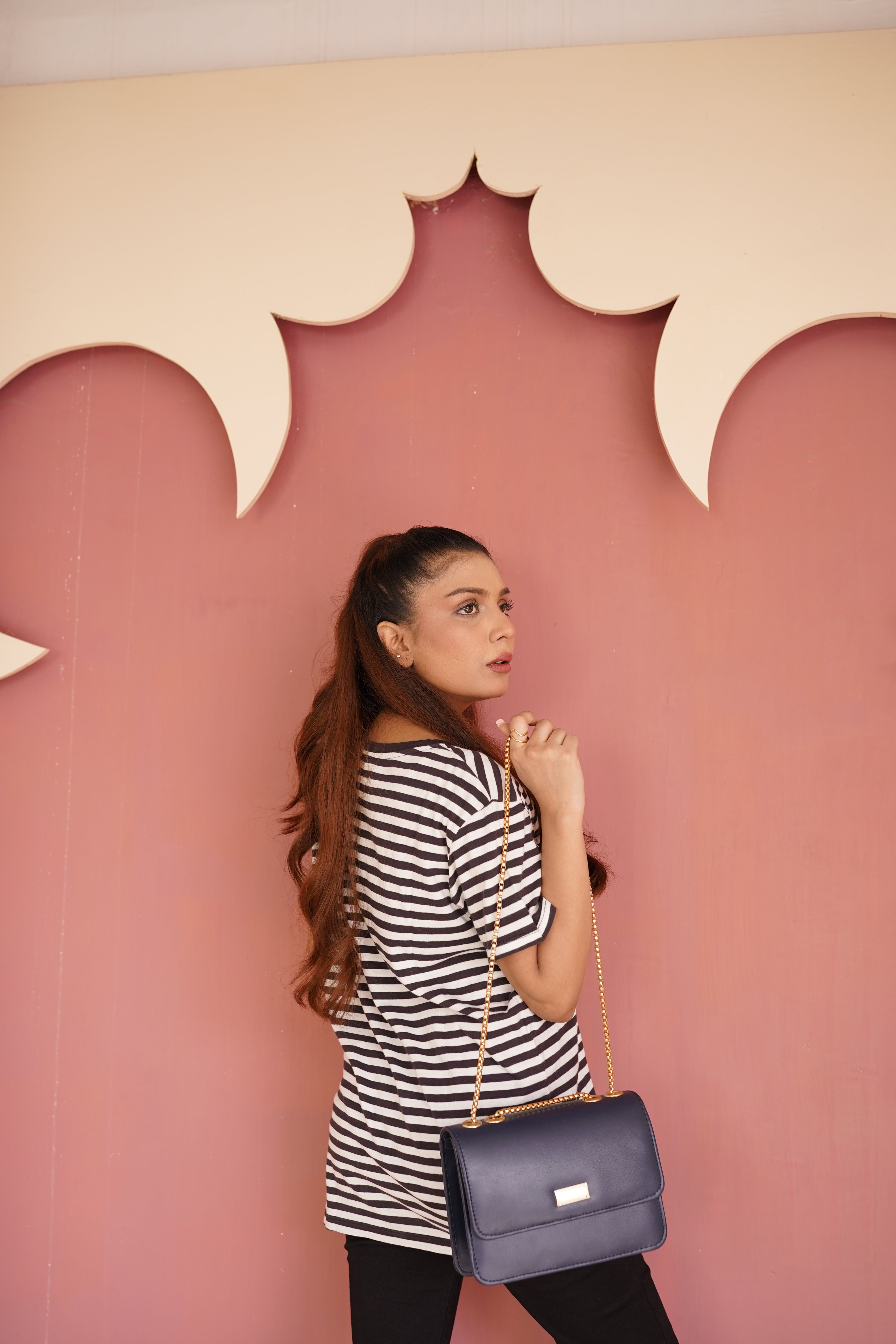 Stripped Roundneck T-Shirt