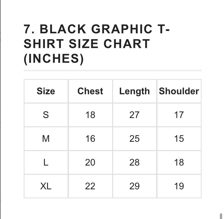 Black Graphic Printed T-Shirt - Toronto Yarn