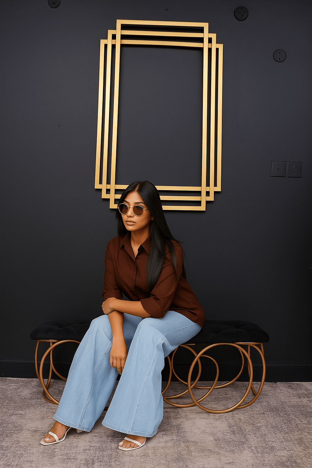 Brown Shirt - Toronto Yarn