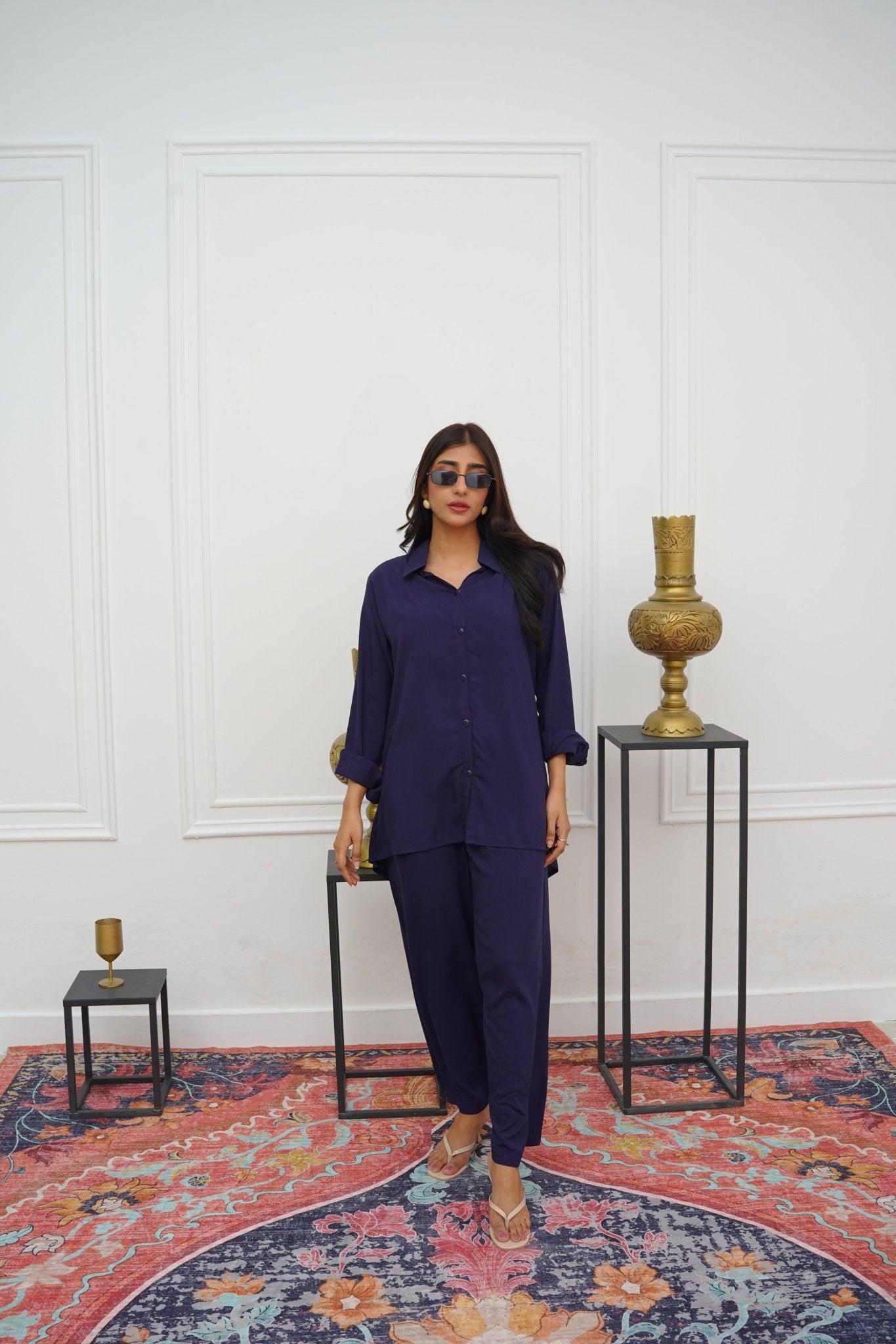 Royal Blue Coord - Set - Toronto Yarn