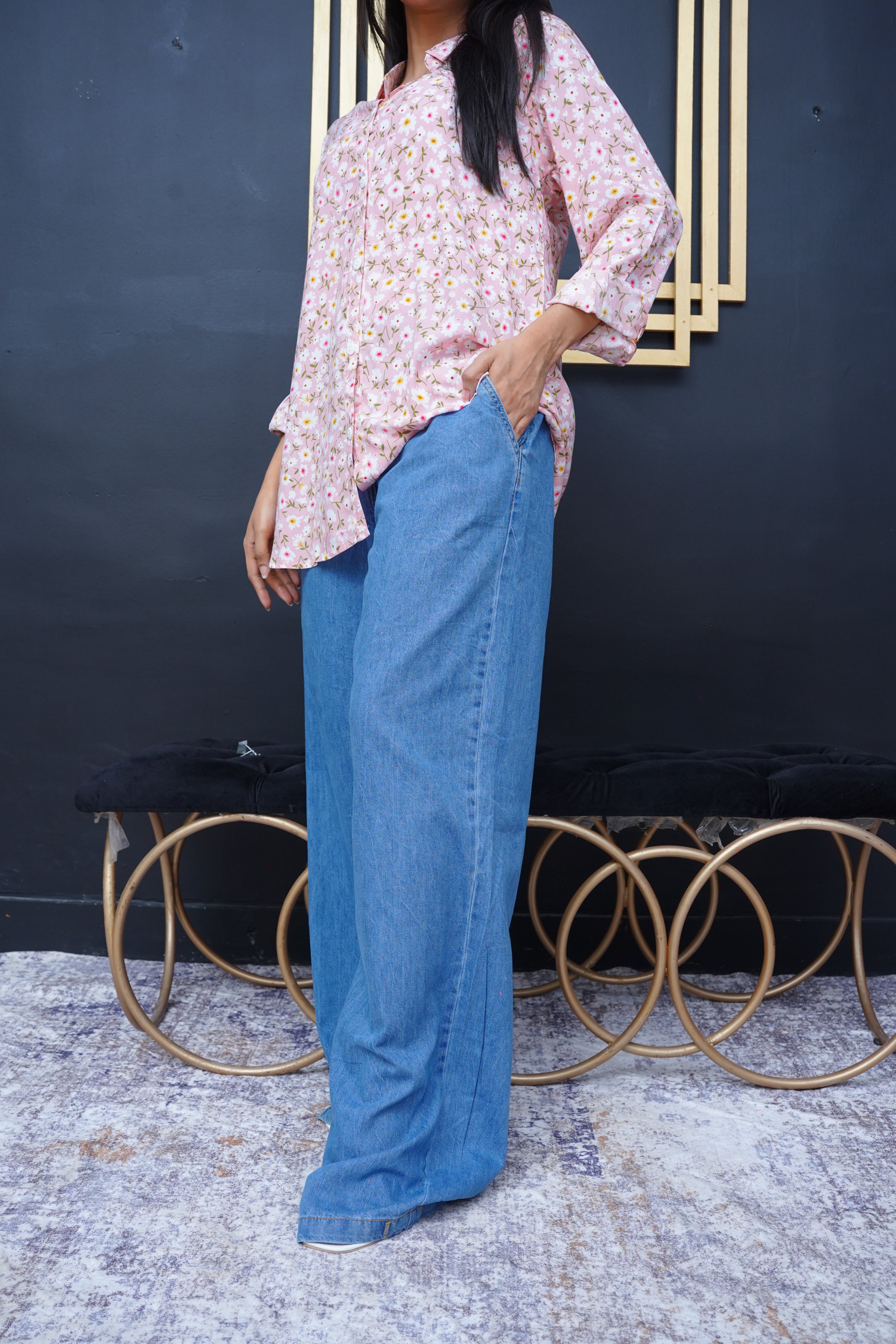 Classic Blue Baggy Jeans