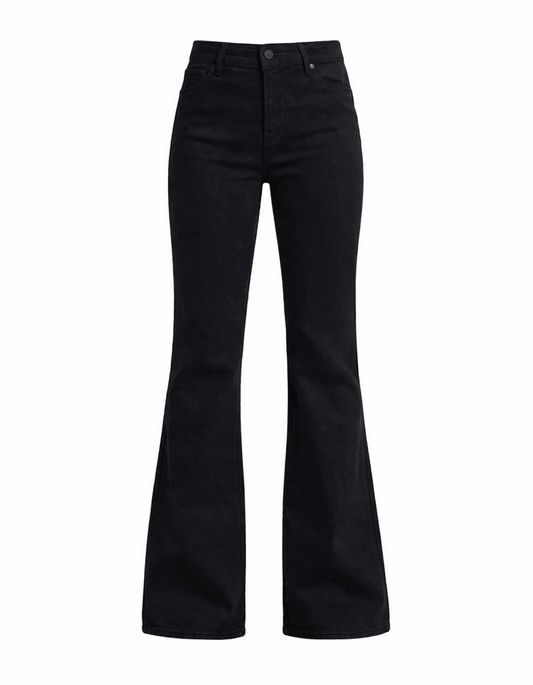Black Flare Jeans - Toronto Yarn