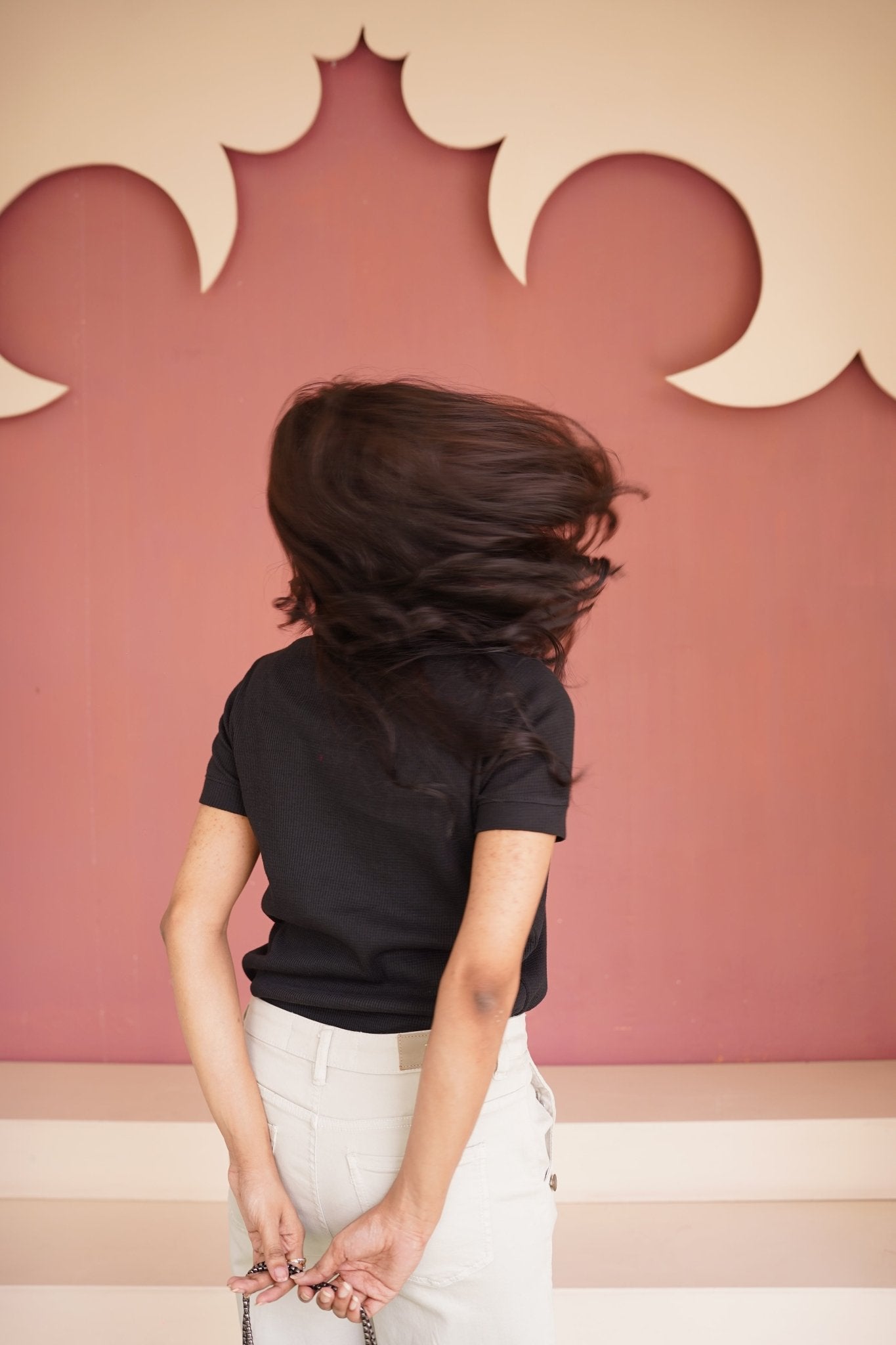 Black Knitted Polo - Toronto Yarn