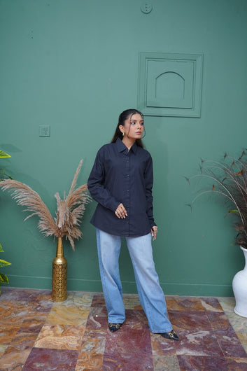 Black Shirt - Toronto Yarn