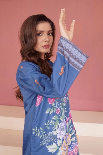 Blue Printed Coord - Set - Toronto Yarn