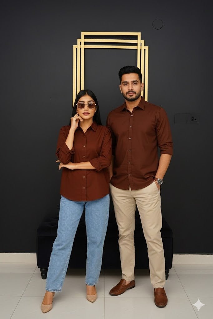 Brown Shirt - Toronto Yarn