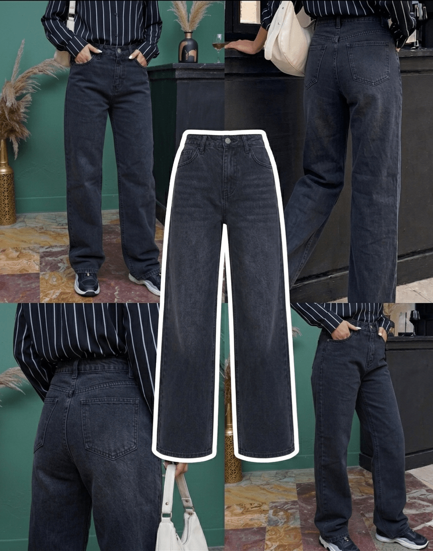 Charcoal Jeans - Toronto Yarn