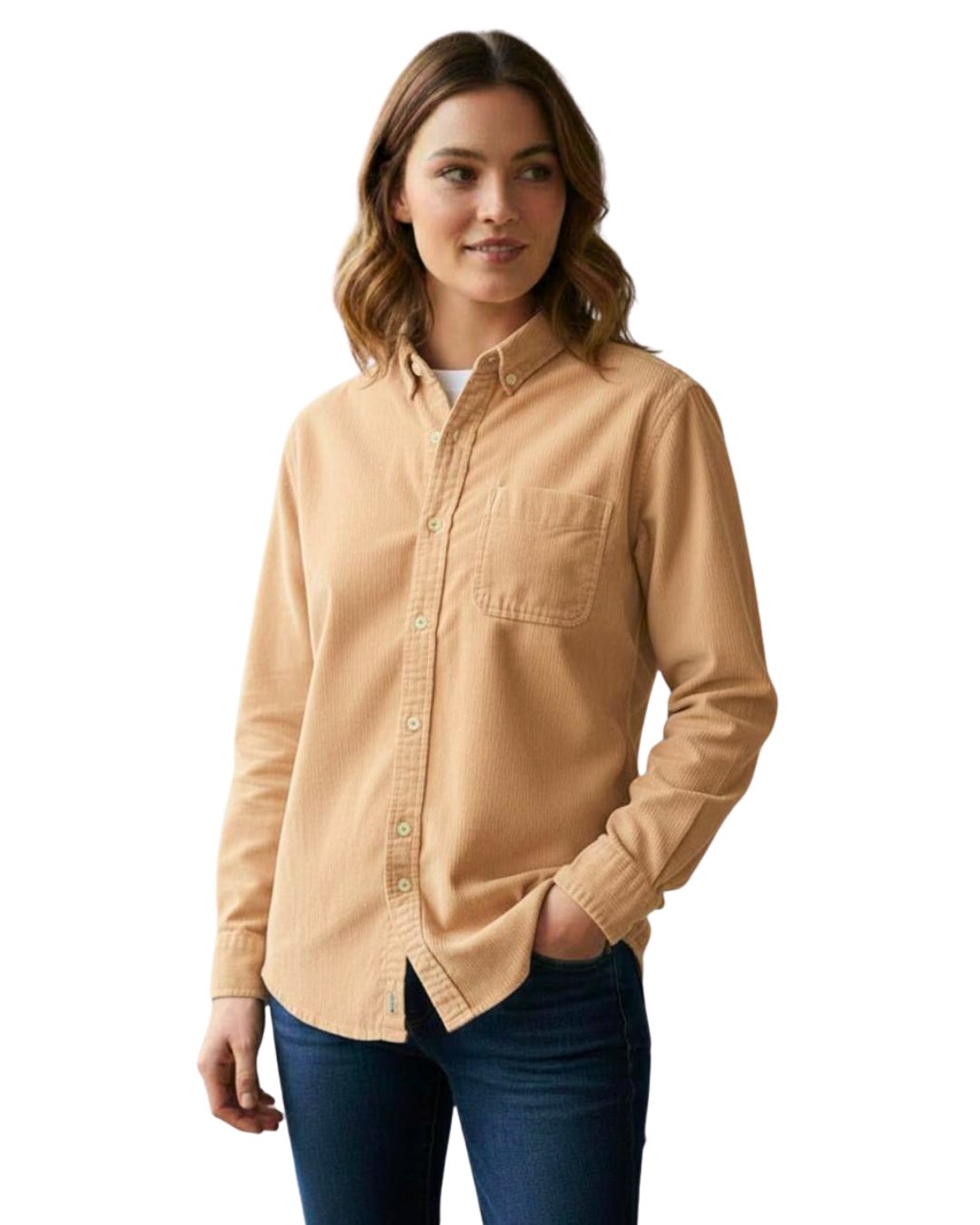 Classic Everyday Unisex Shirt – Premium Corduroy Comfort - Toronto Yarn