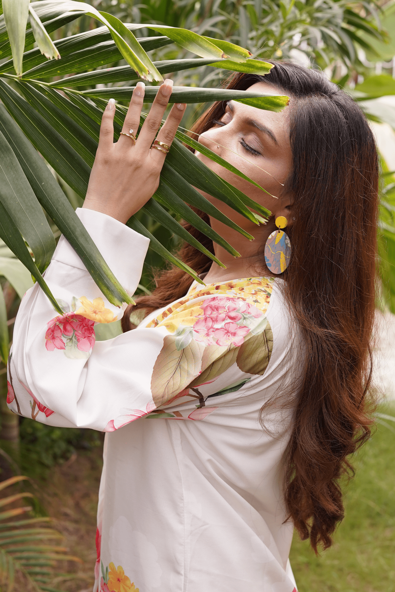 Cream Printed Coord - Set - Toronto Yarn