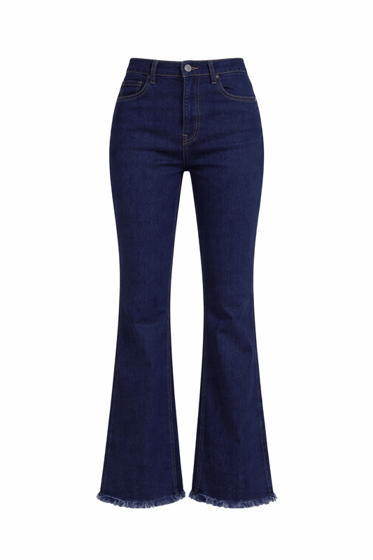 Dark Blue BootCut Jeans - Toronto Yarn