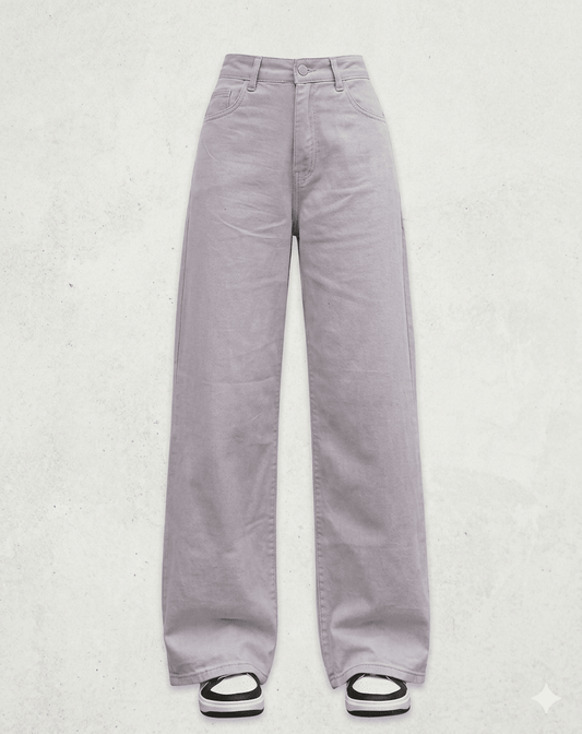 Grey Baggy Jeans - Toronto Yarn