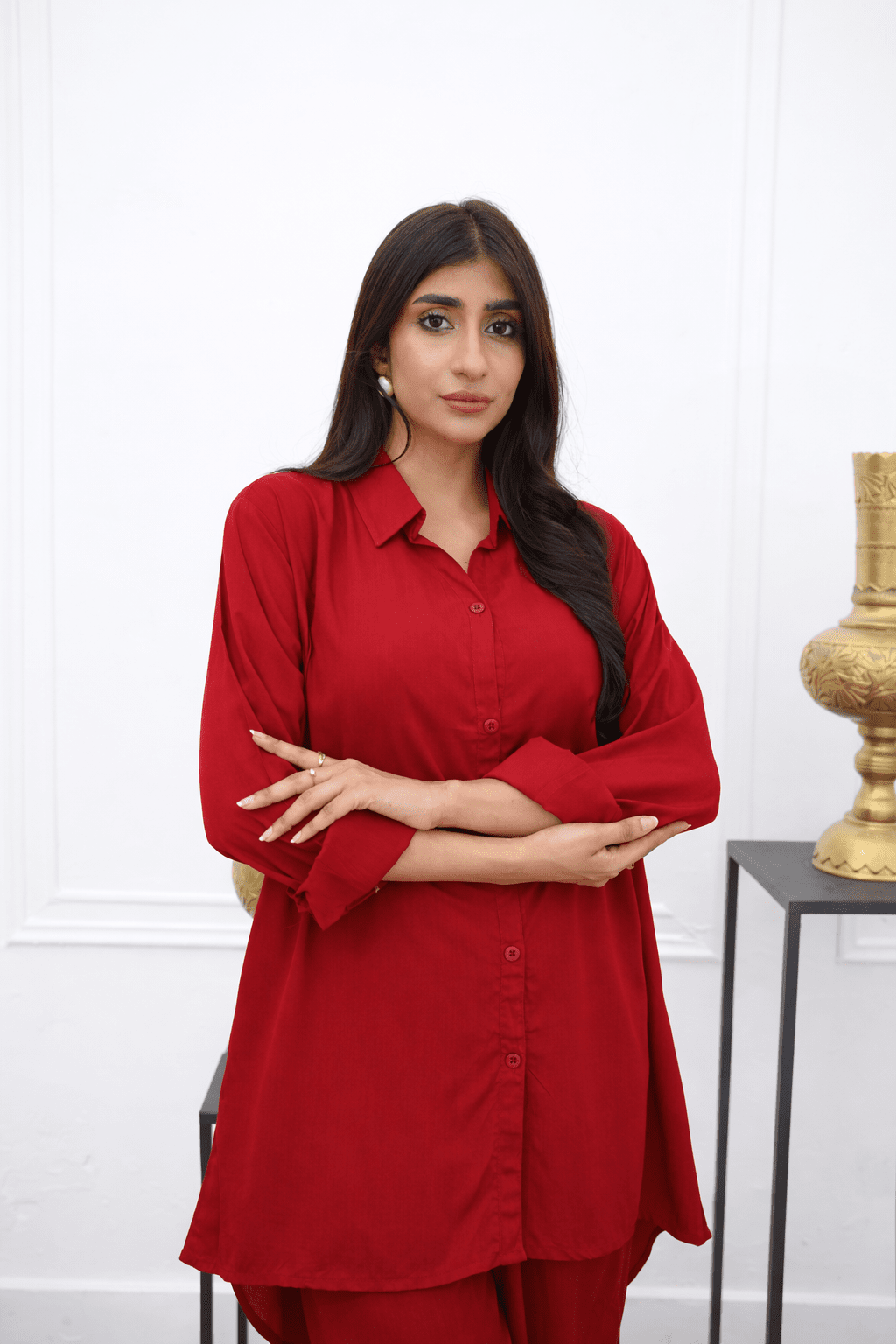 Reddish Rust Coord - Set - Toronto Yarn