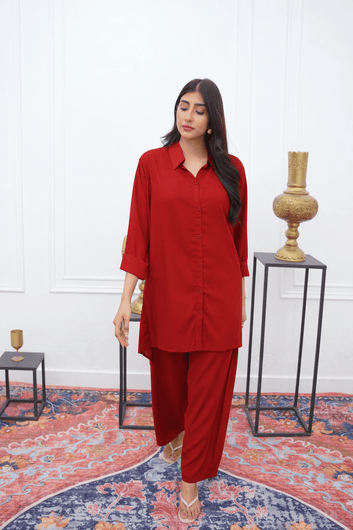 Reddish Rust Coord - Set - Toronto Yarn