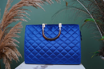 Royal Blue Tote Bag - Toronto Yarn