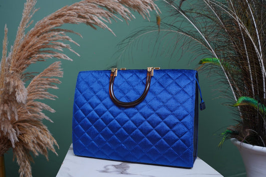 Royal Blue Tote Bag - Toronto Yarn