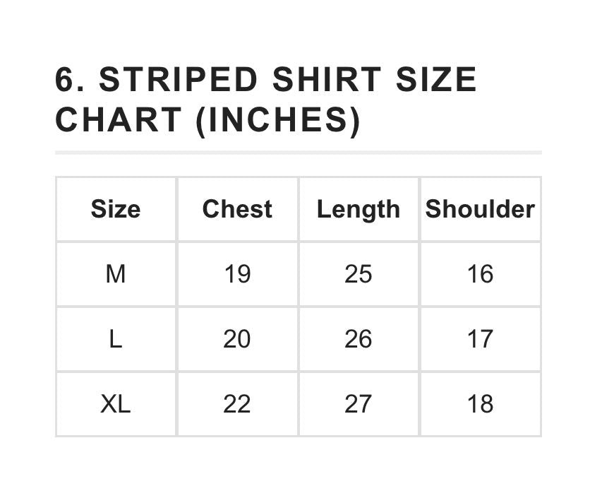 Stripped Roundneck T-Shirt - Toronto Yarn